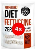 Makaron Shirataki Konjac Fettuccine 4x200g ZESTAW - DIET-FOOD