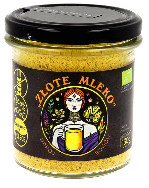 Mieszanka przypraw "złote mleko" bezglutenowa 130 g - Pięć Przemian (EKO)