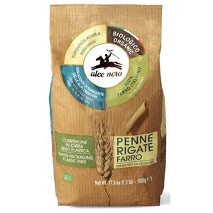 Makaron penne z płaskurki 500 g - Alce Nero (EKO)