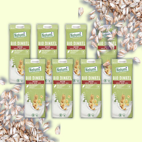 Napój orkiszowy bez dodatku cukru 8 x 1 l - Natumi (EKO)