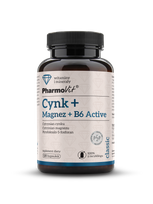 Cynk i magnez i witamina B6 active bezglutenowy 120 szt. - Pharmovit