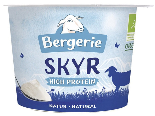 Jogurt proteinowy owczy typu skyr naturalny 250 g - Bergerie (EKO)