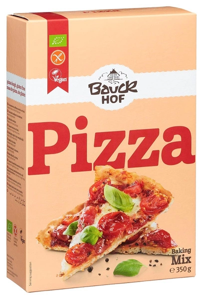 Mieszanka Na Ciasto Na Pizzę Bezglutenowa Bio 350 G  -  BAUCK HOF