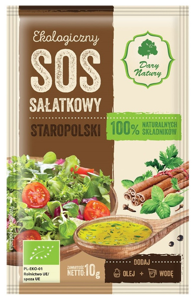 Sos Sałatkowy Staropolski 10g - Dary Natury