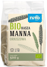 Kasza manna orkiszowa 500 g  -  NIRO (BIO)