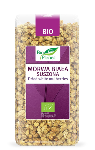 Morwa Biała Suszona 250g - Bio Planet - BIO EKO