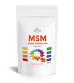 MSM SIARKA ORGANICZNA PROSZEK 200 g (1000 mg) - SOUL FARM