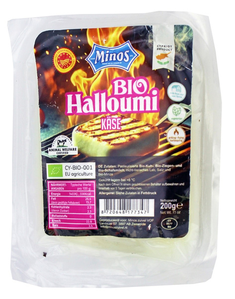 Ser halloumi 200 g - Minos (EKO)