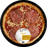 Pizza z serem mozzarella i kiełbasą salami bezglutenowa 330 g - Gluten Out