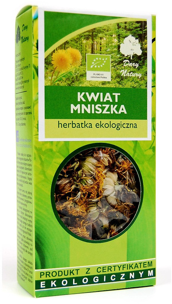 Herbatka kwiat mniszka 25 g - Dary Natury (EKO)