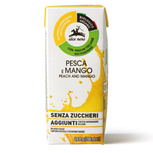 Napój jabłko brzoskwinia mango bez dodatku cukru 200 ml - Alce Nero (EKO)