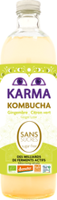 Kombucha z imbirem i limonką (bez cukru) fair for life demeter 750 ml - Karma Kombucha (BIO)