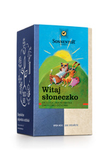 Herbatka ziołowo  owocowa witaj słoneczko "hello sunshine" Bio (18 saszetek) 45 g - Sonnentor (BIO)