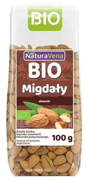 Migdały 100 g - Naturavena (EKO)