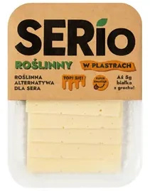 Roślinna alternatywa sera plastry 100 g - Serio