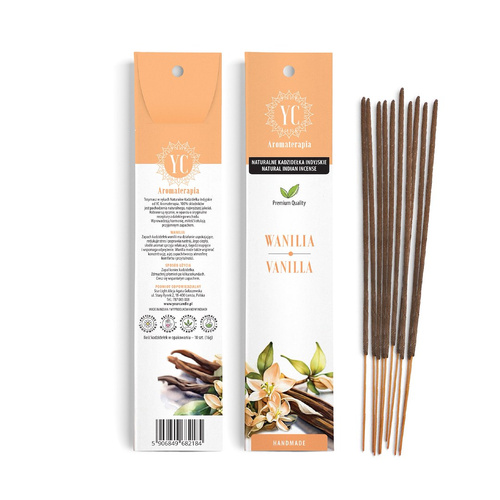Kadzidełka indyjskie wanilia 10 szt. 16 g - Your Candle