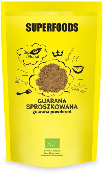 Guarana Sproszkowana 150g - Bio Planet Superfoods