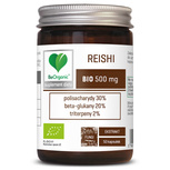 Grzyby reishi ekstrakt 50 szt. 500 mg - Be Organic (EKO)