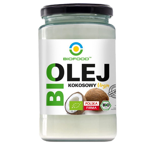 Olej kokosowy virgin 670 ml - Bio Food (EKO)