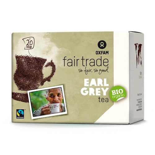 Herbata Ekspresowa Earl Grey Fair Trade Bio (20 X 1,8 G) 36 G  -  OXFAM