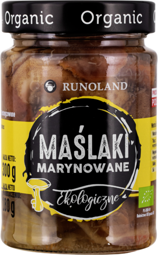 Maślaki marynowane 300 g - Runoland (EKO)