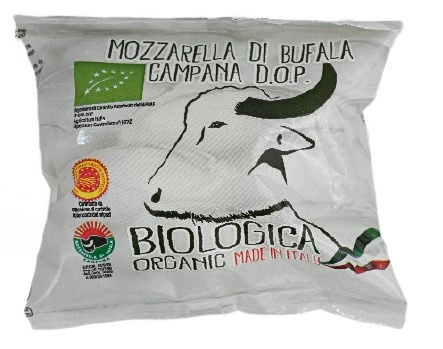 Mozzarella Di Bufala (Z Mleka Bawolego) Kulka Bio 250 G (125 G) - Biologica