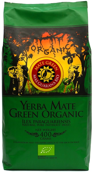 Yerba Mate Green Mas Guarana Bio 400 G  -   Mate Green