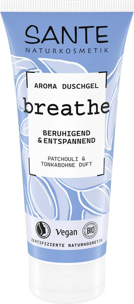 Żel pod prysznic breathe paczula i fasola tonka 200 ml - Sante