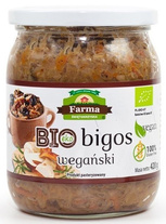 Bigos wegański bezglutenowy 420 g - Farma Świętokrzyska (BIO)