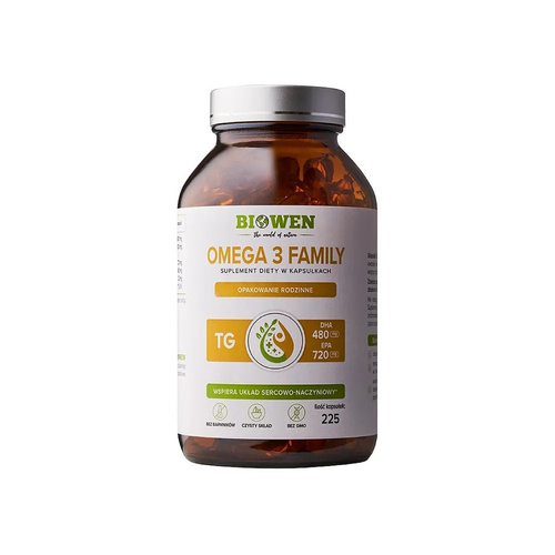 Omega-3 family 225 szt.- Biowen