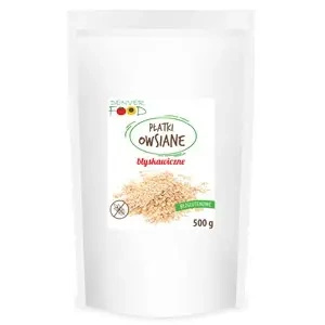 Płatki owsiane błyskawiczne bezglutenowe 500 g - Denver Food