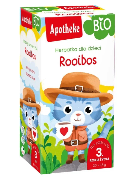 Herbatka dla dzieci rooibos (20 saszetek) 30 g - Apotheke (BIO)