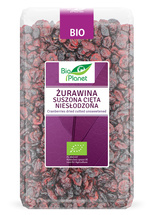 Żurawina Suszona Cięta Niesłodzona 1kg - Bio Planet