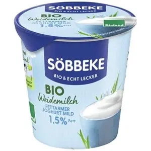 Jogurt naturalny 1,5 % 150 g - Sobbeke (EKO)