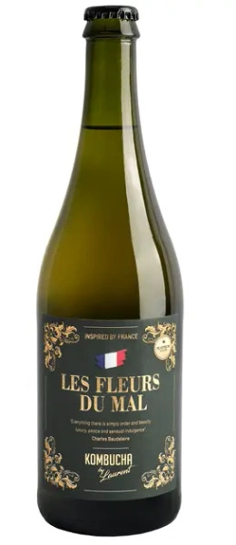 Kombucha lawendowo rozmarynowa charles baudelaire 750 ml - Kombucha By Laurent (EKO)
