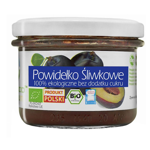 Powidła śliwkowe bezglutenowe 180 g - Bio Food (BIO)