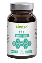 Nac (n-acetylo-l-cysteina) bezglutenowa 100 szt. 600 mg - Biowen