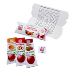 Smakołyki od świętego mikołaja (3 owocowe przekąski + tatuaż) 48 g - Porcja Dobra