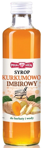 Syrop Kurkumowo-Imbirowy 315g - Polska Róża