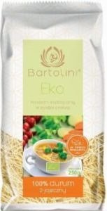 Makaron durum 2-jajeczny krajanka 250 g - Bartolini (EKO)