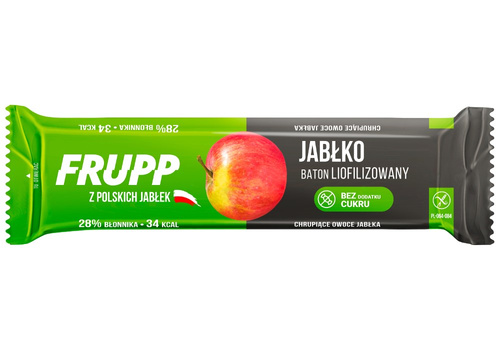 Baton liofilizowany jabłkowy frupp bezglutenowy 9 g - Celiko