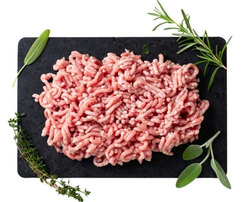 Ekologiczne mięso mielone wieprzowe surowe (300 g) - Wasąg (EKO)