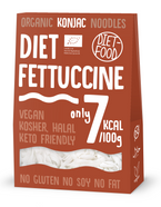 Makaron fettuccine konjac bezglutenowy 385 g (300 g) - DIET-FOOD (EKO)