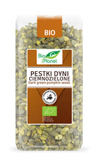 Pestki Dyni Ciemnozielone Europejskie 350g - Bio Planet - EKO