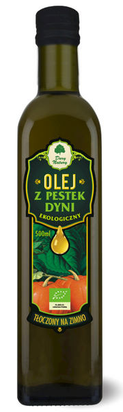 Olej z Pestek Dyni 500ml - Dary Natury