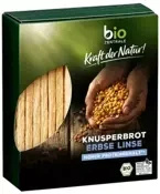 Pieczywo chrupkie proteinowe groch żółty soczewica bezglutenowe 100 g - Bio Zentrale (BIO)