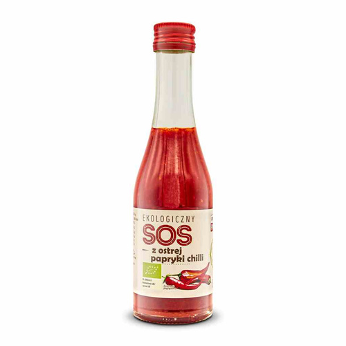 Sos z ostrej papryki chili 220 g - Dary Natury (BIO)