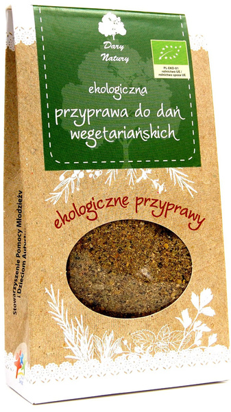 Przyprawa do Dań Wegetariańskich 40g - Dary Natury