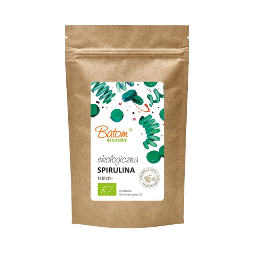 Spirulina (400 mg) 625 tabletek - Batom (BIO)