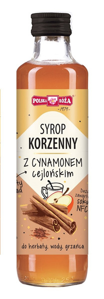 Syrop korzenny z cynamonem 250 ml - Polska Róża
